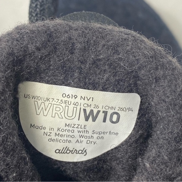 ALLBIRDS Women's Wool Runner-up Mizzle Hightop - Picture 11 of 11